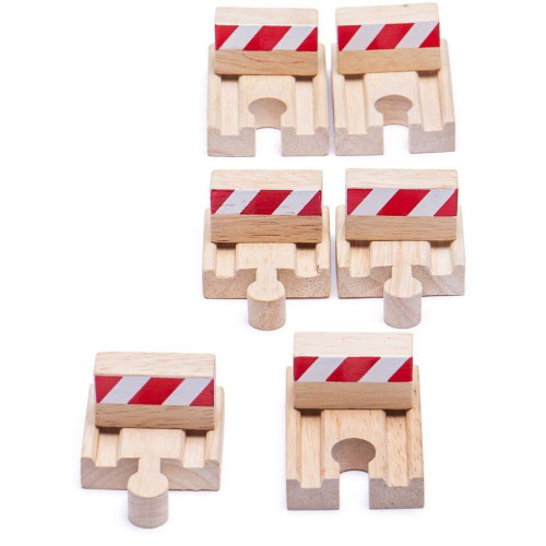 Bigjigs Rail Nárazníky 6 ks