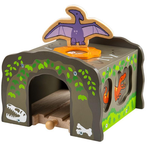 Bigjigs Rail Dinosauří tunel T-rex