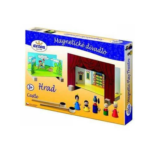 Detoa Dětské divadlo magnetické - Hrad