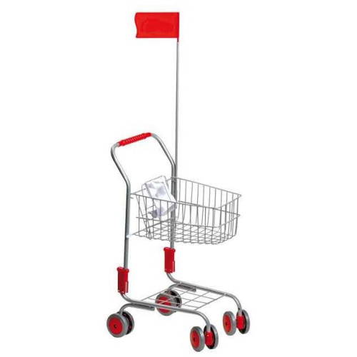 Small Foot Nákupní vozík stříbrný
