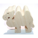 Fauna Dřevěné zvířátko velbloud