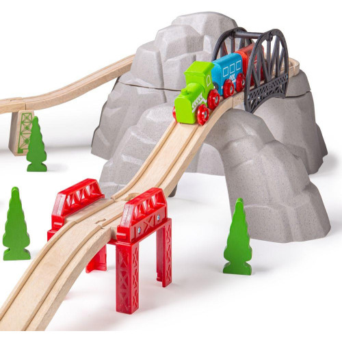 Bigjigs Rail Set vysokohorská dráha