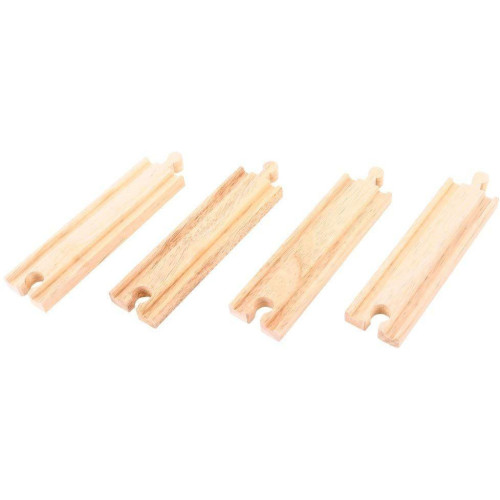 Bigjigs Rail Střední rovné koleje 16 cm 4 ks