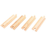 Bigjigs Rail Střední rovné koleje 16 cm 4 ks