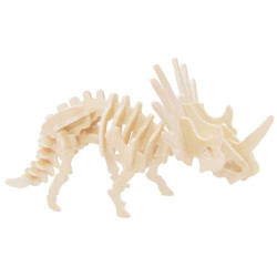 Woodcraft Dřevěné 3D puzzle Styracosaurus