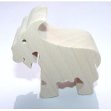 Fauna Dřevěné zvířátko koza