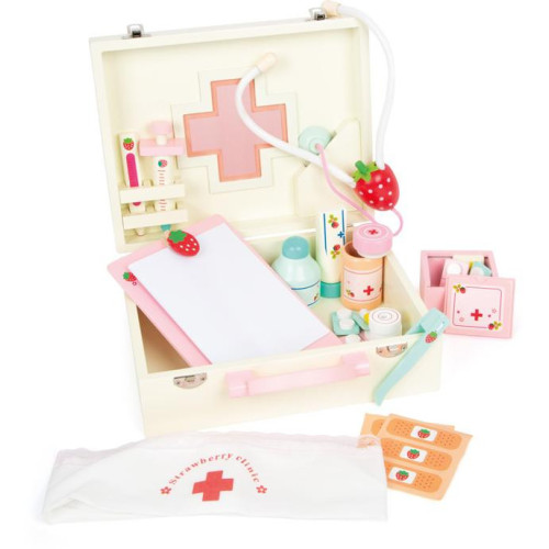 Small Foot Dětský dřevěný doktorský kufřík Isabel