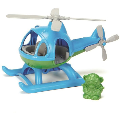 Green Toys Vrtulník modrý