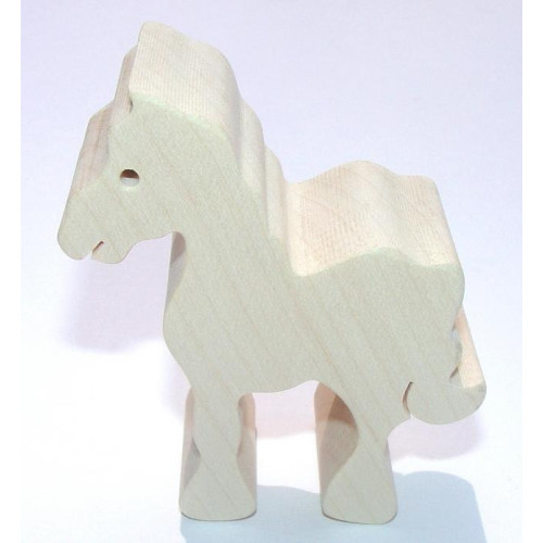 Fauna Dřevěné zvířátko kůň