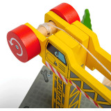 Bigjigs Rail Velký jeřáb žlutý