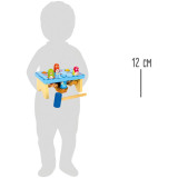 small foot Dřevěná hra zatloukej ptáka