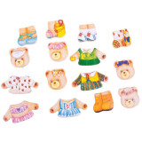Bigjigs Toys Oblékací puzzle Medvědí rodinka