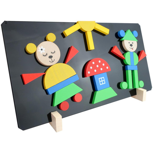 Detoa Magnetické puzzle Medvědi