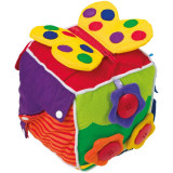 Small Foot Plyšová hračka kostka pro nejmenší