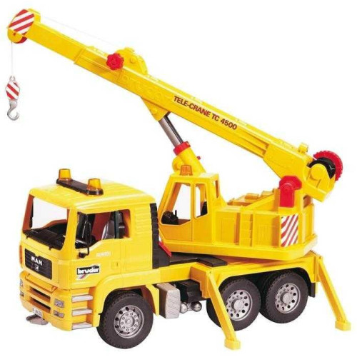 Bruder Nákladní auto MAN  jeřáb stavební