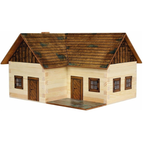 Walachia Dřevěná slepovací stavebnice Samota