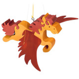 Fauna Dřevěný létající kůň na zavěšení