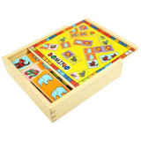 Bigjigs Toys Dřevěné domino se zvířátky