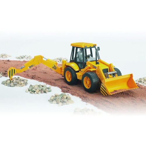 Bruder Traktor JCB čelní nakladač s bagrem