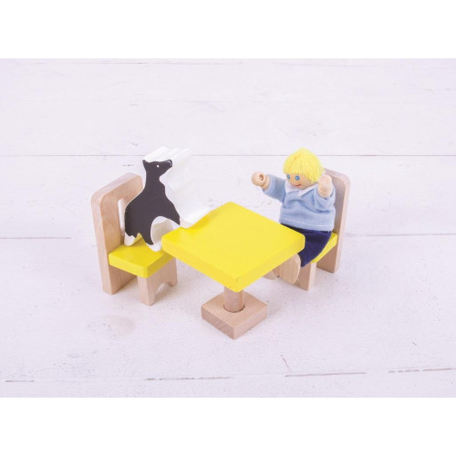 Bigjigs Toys Set rodinky do domečku