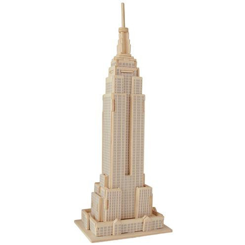 Woodcraft Dřevěné 3D puzzle Empire state building