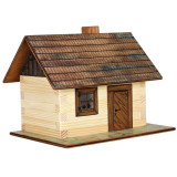 Walachia Dřevěná slepovací stavebnice Roubená chaloupka