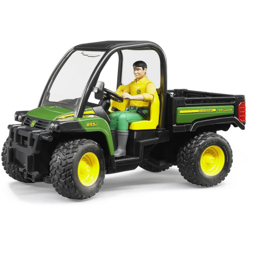Bruder John Deere Gator s řidičem