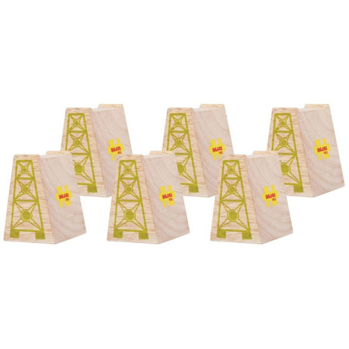 Bigjigs Rail Mostní pilíře 6 ks