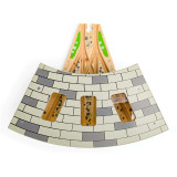 Bigjigs Rail Trojité depo s vraty