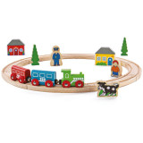 Bigjigs Rail Moje první vláčkodráha 20 dílů