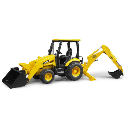 Bruder Traktor JCB MIDI čelní nakladač s bagrem