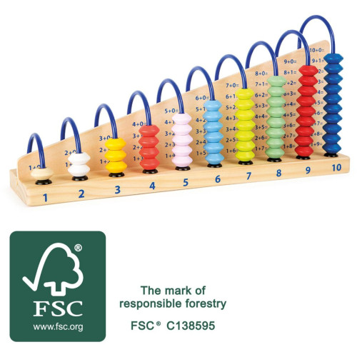 small foot Dřevěné počítadlo Profi 2