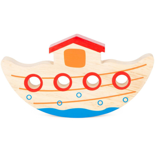 small foot Dřevěná motorická hra balancující archa