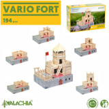 Walachia Dřevěná stavebnice Vario Fort 194 dílů