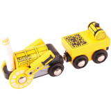 Bigjigs Rail Replika historické lokomotivy Rocket + 2 koleje