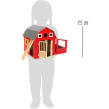 small foot Dřevěná stodola Alabama