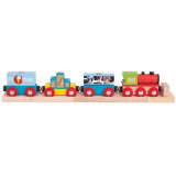 Bigjigs Rail Vlak se zbožím + 3 koleje