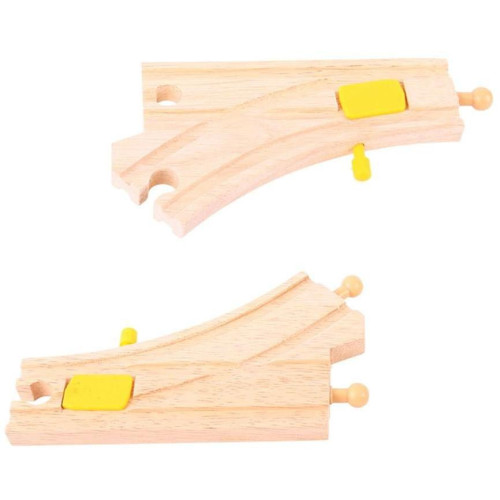 Bigjigs Rail Přehazovací výhybka 2 ks