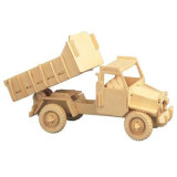 Woodcraft Dřevěné 3D puzzle nákladní automobil