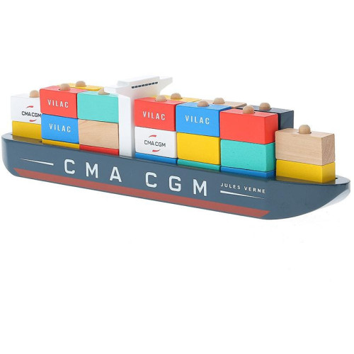 Vilac Skládačka kontejnerová loď