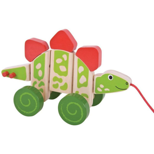 Bigjigs Baby Tahací dinosaurus