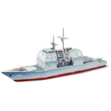 RoboTime Dřevěná skládačka křižník Aegis