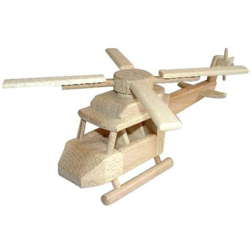 Ceeda Cavity - dřevěný vrtulník Helikoptéra III.