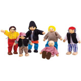 Bigjigs Toys Set piráti 6ks