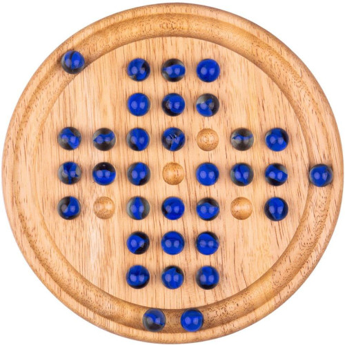 Bigjigs Toys Dřevěný solitér