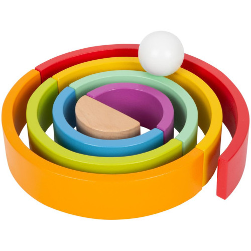 small foot Dřevěné hračky motorická duha