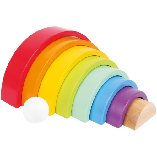 small foot Dřevěné hračky motorická duha