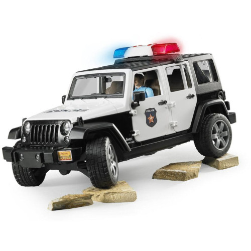 Bruder  Jeep Wrangler Rubicon Policie
