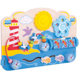 Bigjigs Baby Dřevěná motorická deska moře