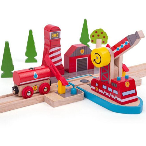 Bigjigs Rail Hasiči mořští záchranáři